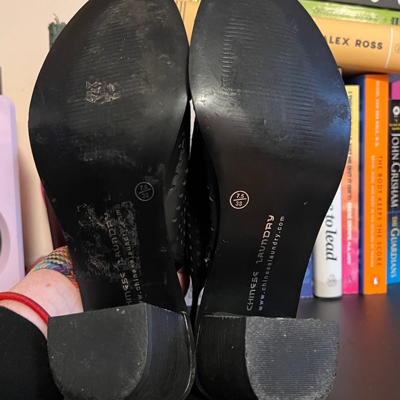 EUC Chinese Laundry Peep Toe Booties - Picture 4 of 11